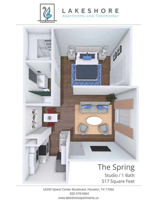 The Spring 705 floor plan